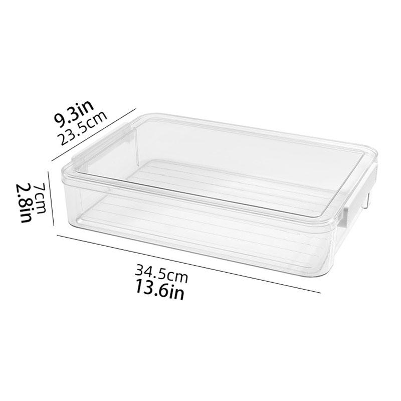 Acrylic Transparent Desk Paper Storage Box for Exams and Papers Versatile A4 File Box and Large-Capacity Exam Paper Sorting Box