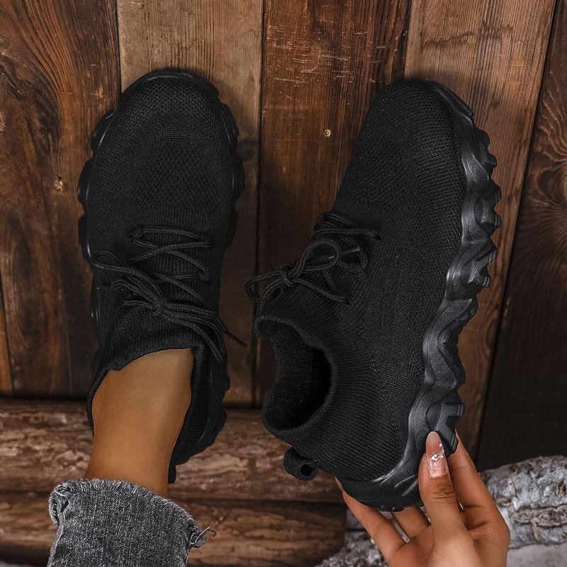 Plus-size Sneakers, Breathable Fly-knitted Socks, and Slip-ons