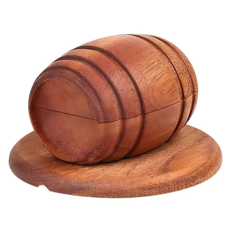 Set Affumicatore con Barile di Whiskey - Strumento Aromatizzante per Cocktail da Bar con Barile e Filtro, Infusore Affumicatore per Miglioramento delle Bevande