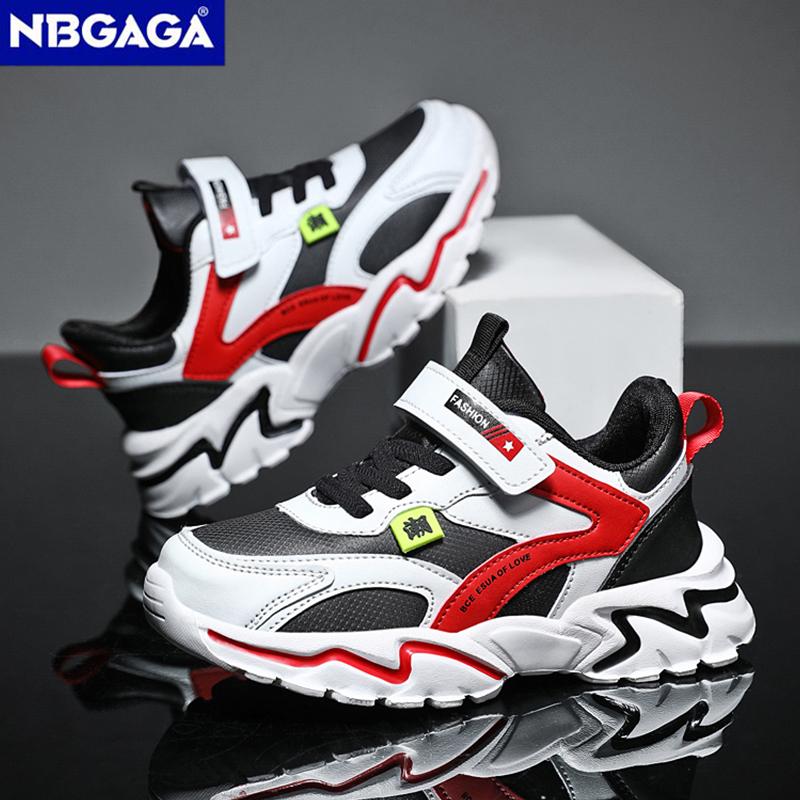 Lehké dětské outdoorové volnočasové běžecké boty Neklouzavé dětské tenisky pro kluky školní sportovní vycházková obuv velikost 28-39