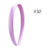 1.5cm Solid Headbands Satin Headband DIY Crafts Hairband Colorful Head Bands for Girls Women Thin Elastic Hair Hoop Accessories