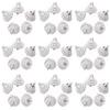 1 Set Of Christmas Ball Caps Replacement Ball Pendant Caps Diy Hanging Balls Fittings Decorative Tree Pendant Diy Props Xmas