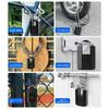 Waterproof Smart Fingerprint Padlock Mobile Phone Bluetooth All-through Lock Electronic Lock Luggage Cabinet Lock Drawer Fingerprint Lock Large