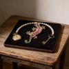 Vintage Alloy Lizard Brooch With Rhinestones For Men And Women Decorative Accessory