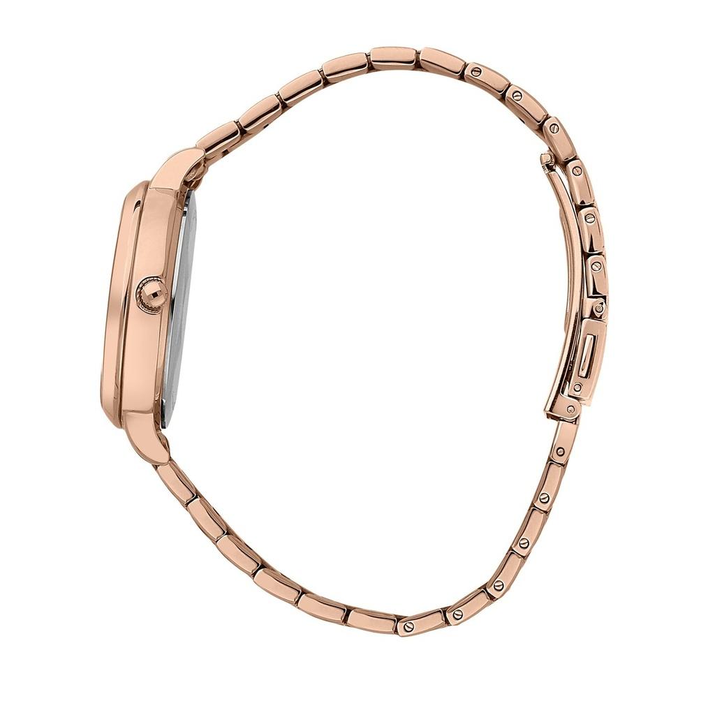 Oui & Me Fleurette Rose Gold Tone Stainless Steel Rose Gold Dial Quartz ME010370 Women's Watch