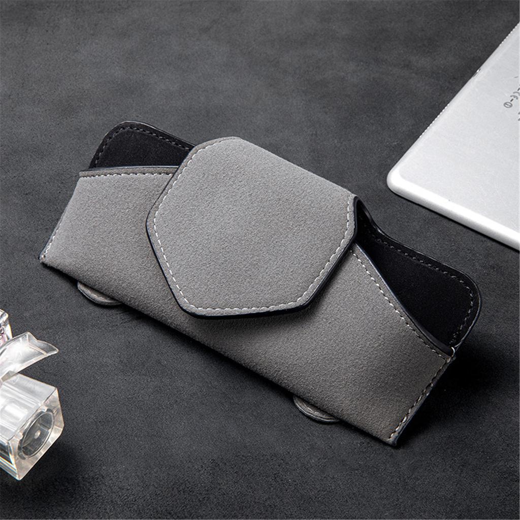 Car Glasses Case Universal Fit Vehicle Storage Solution Sunglasses Holder Adjustable Sun Visor Clip For Travel Essential Road