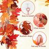 175cm Long Simulated Maple Leaf Halloween Themed Home Garden Venue Layout Rattan Party Decoration