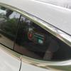 Naklejka samochodowa Naklejki na szybę do Tesla Model 3 2022 Model Y S X Akcesoria samochodowe tryb wartowniczy rejestrator elektrostatyczna