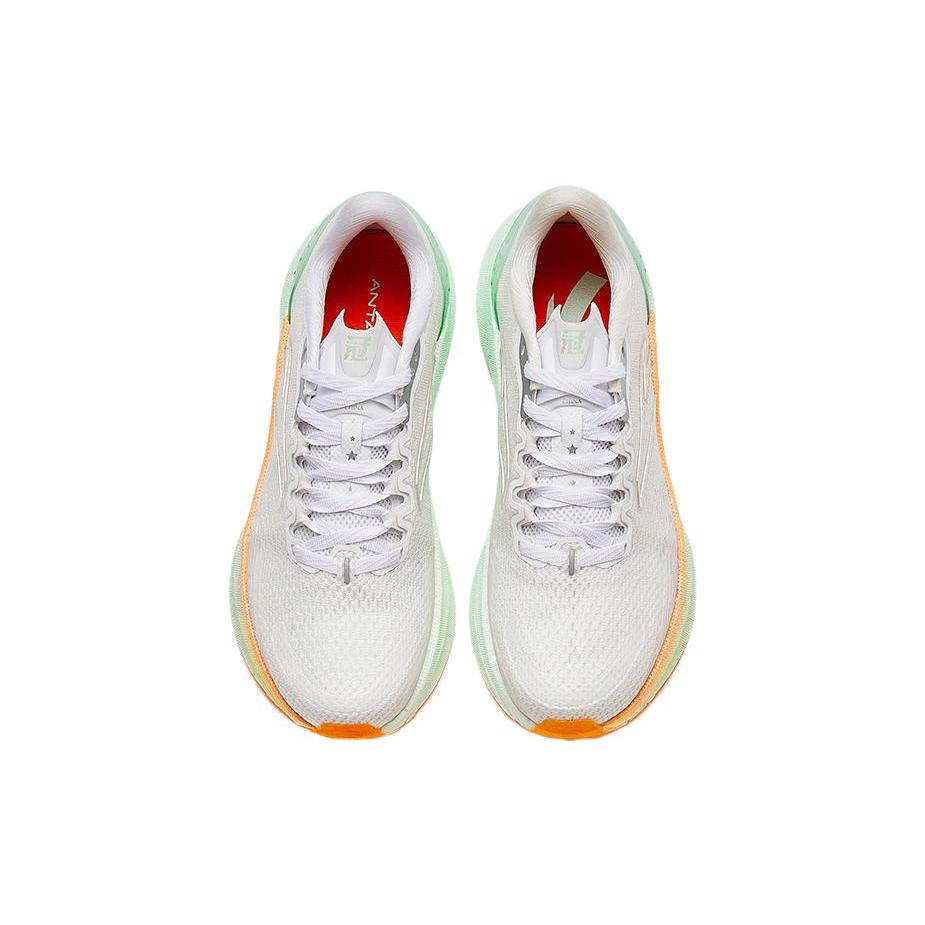 New Anta Champion 2nd Gen Pro Cushioning Anti Slip And Wear Resistant Low Top Running Shoes Women's Pure White 122335580S-8