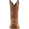 New European and American brown sewing line Martin boots winter square head knight boots thick heel British snow boots