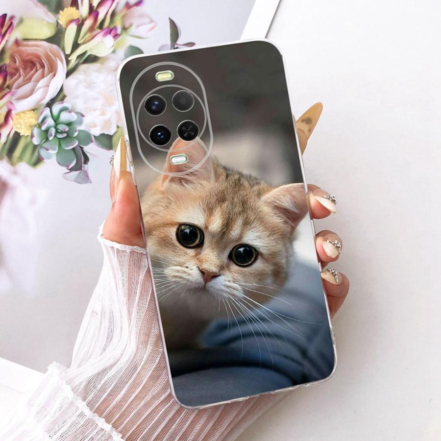 For Huawei Nova 15 Pro Case Nova15 Capa Soft Silicone Cute Cats Cartoons Painted Cover for Huawei Nova 15 Pro Ultra Couqe