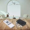 Ceiling Fan Light Remote Control Receiver Frequency Conversion with 6 Fan Speeds and Timer Function for Energy Efficiency