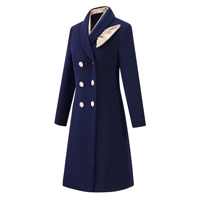 TLLM Professional Wool Blend Double-Breasted Coat