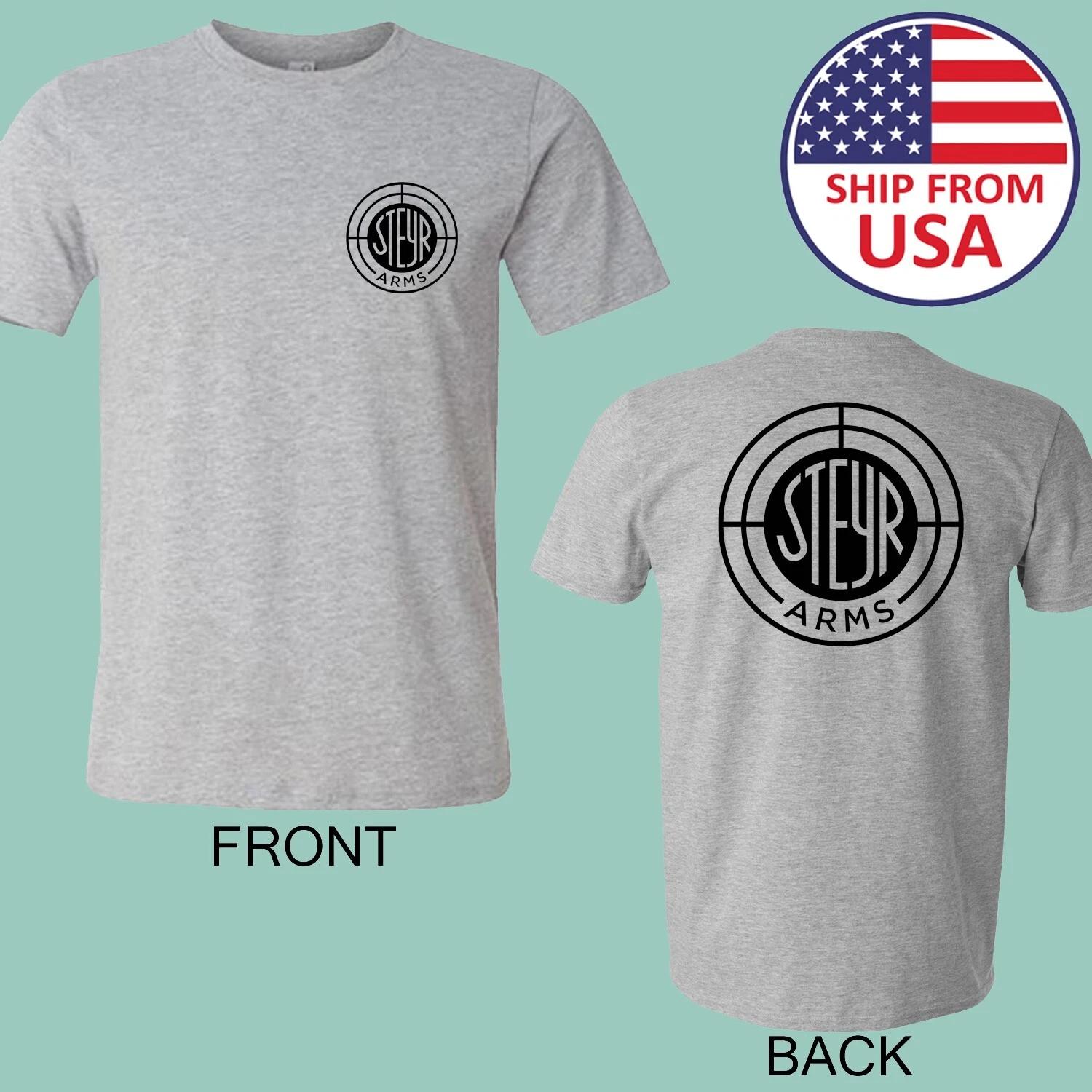 Steyr Arms Guns Firearms Men s Grey Size S to 5XL S