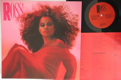 LP Record DIANA ROSS - Ross (- Embossed Sleeve) AFL14677 RCA 1983 US Soul/Funk Used