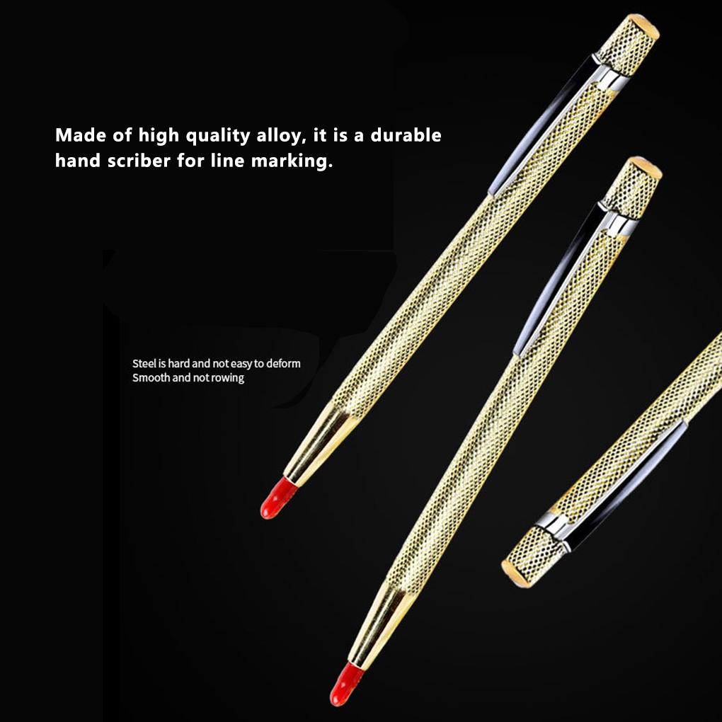Glass Ceramic Marker Metal Alloy Marking Pen Portable Tile Lining Engraving Pen For Glass Ceramic Metal Wood Engraving Hand Tool