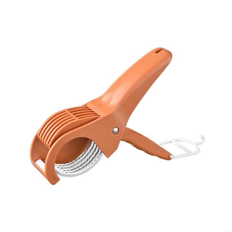 Banana Slicer, Stainless Steels Fruit and Vegetable Cutter Slicer Kitchen Tool HX6C красный