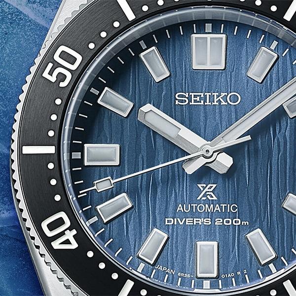 Seiko SBDC165 (PROSPEX DIVER SCUBA 1965 MechanicalDivers Moderní design Save the Ocean Model Pánský kovový pásek)