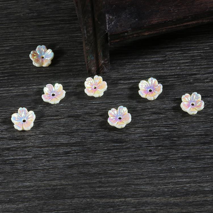 DIY Resin Shell Plum Blossom Hairpin Craft Kit - Ancient Style Jewelry Accessories Material