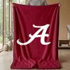 Alabama Crimson Tide Theme Blanket Soft Flannel Blanket Plush Throw Blanket Cozy Sofa Bed Blanket for Home Decor