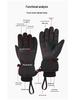 Waterproof Winter Ski Gloves for Men & Women, Touch Screen Compatible, Thickened Plush for Cycling & Motorcycling