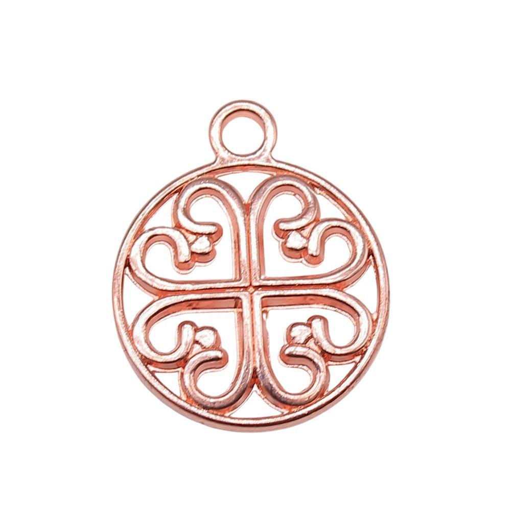 Flowers Of Life Charms Vintage Alloy Pendants For Nature Inspired Jewelry Making