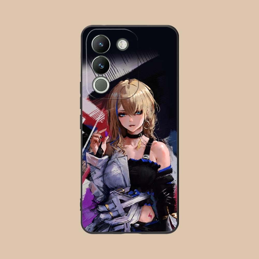 HSR Serval Mattes TPU Handyhülle für VIVO V60 V50 V40 V30 V29 V27 V25 V23 Pro Lite 5G Bunter Druck Cover