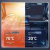 Thickened Laser Car Sunshade: Heat Insulation & Sun Protection Visor Curtain