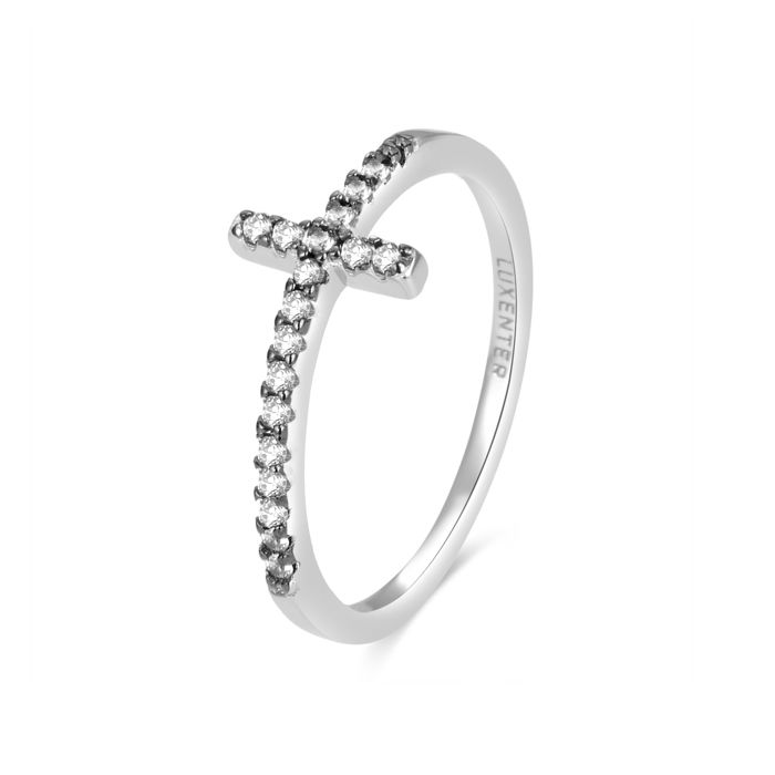 Bague - Luxenter - Iara - Argent 925 - Zircone Cubique - Finition Rhodiée