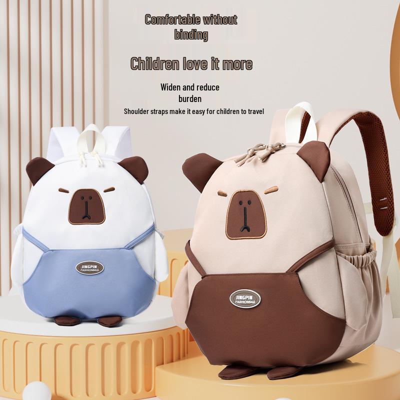 New Trend Cartoon Backpack: Cute, Colorful, Oxford Cloth Design for Elementary School