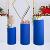 Round Dessert Table Cover, Cylinder Pedestal Cover, Party Supplies, Plinth Stand Pillar for Engagement Wedding Party Decor