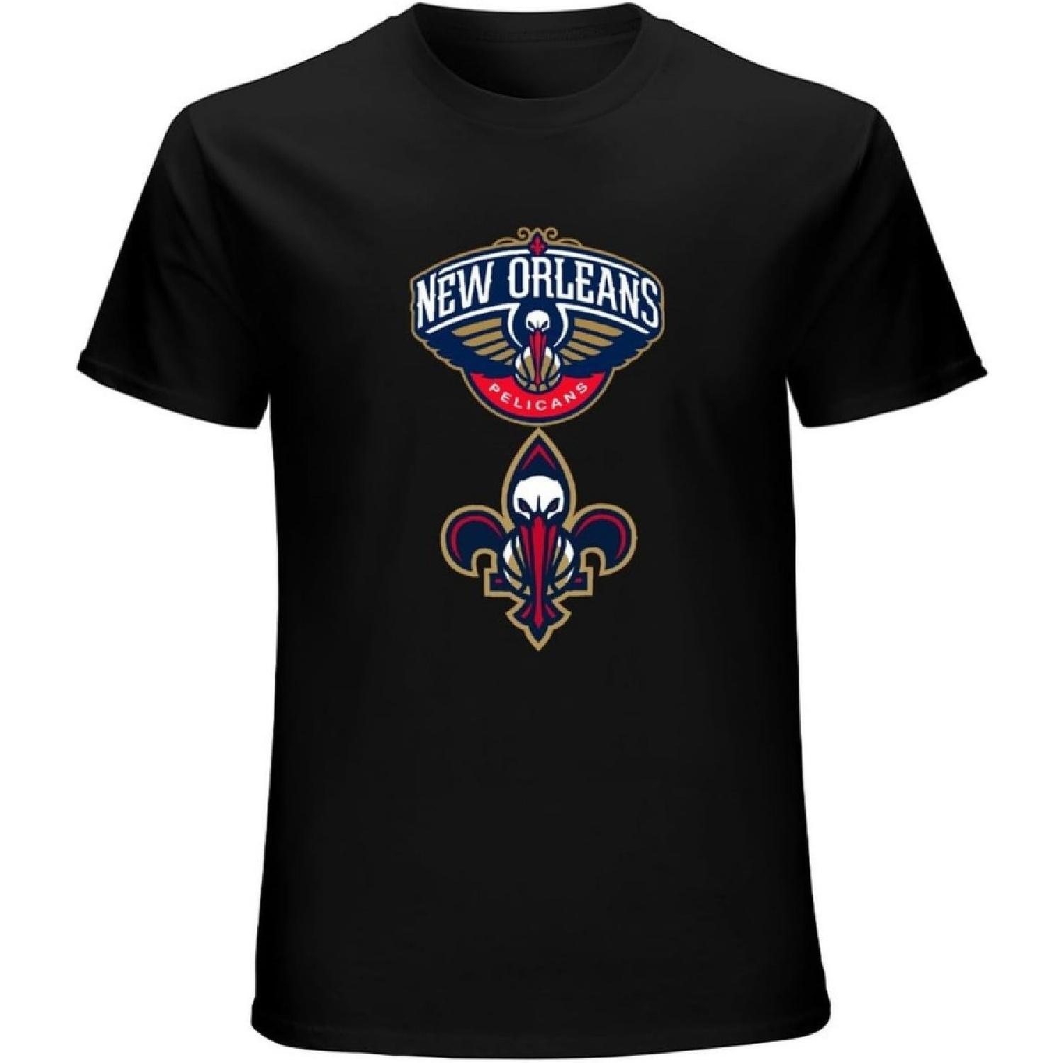 NOTEE Мужские футболки New Orleans Pelicans Черные S