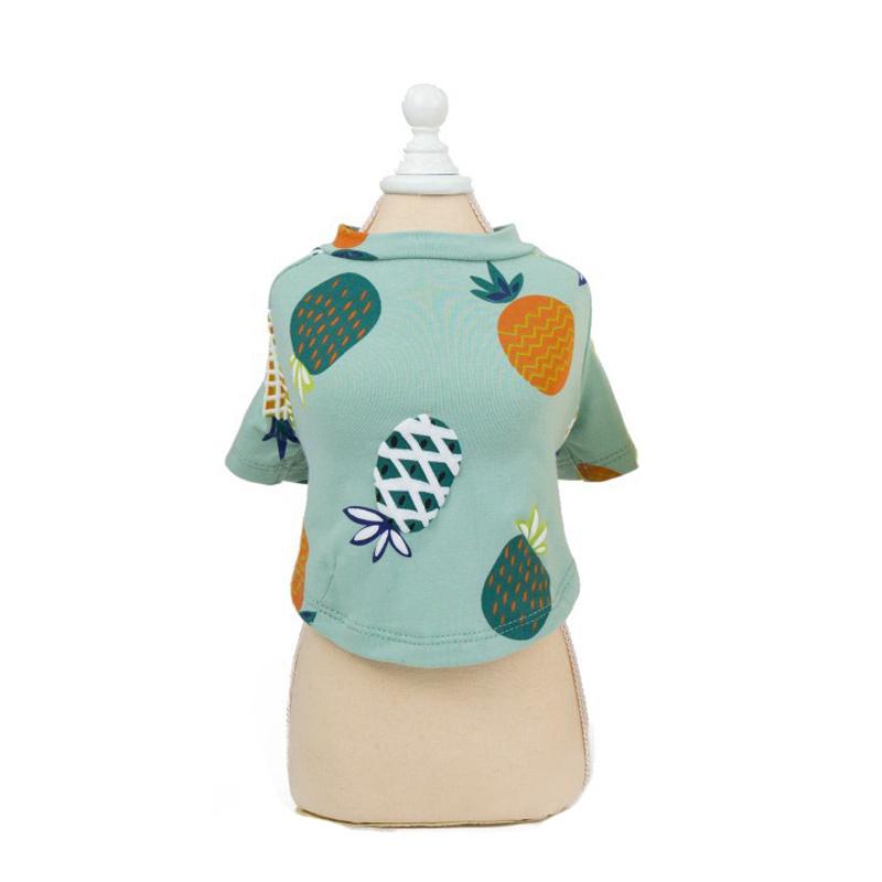 Sweet Print Sphynx Cat Vest T Shirt Summer Cotton Pet Clothes for Cats Gotas mascotas Clothing Katten Kedi Costume vetement chat