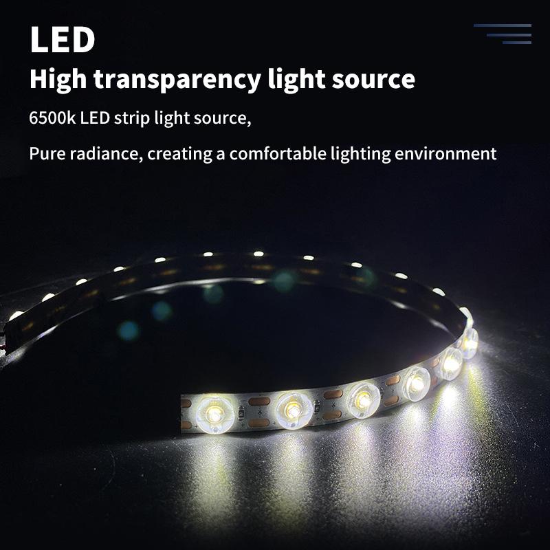 Accesorii DIY pentru imprimantă 3D Pentru Bambu Lab A1/A1Mini Bandă luminoasă LED Ra95 Lumină de umplere 24V Lumină albă rece super luminoasă