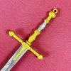 8.6inch Anime Elden Katana Lordsworn Sword Metal Steel Ninja Knife Blade Real Size Japanese Katana Original Samurai Sabre Toy