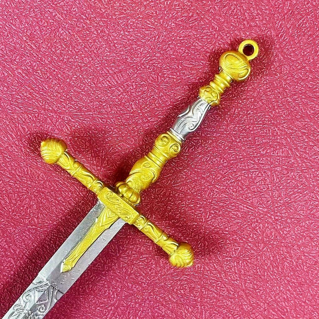8.6inch Anime Elden Katana Lordsworn Sword Metal Steel Ninja Knife Blade Real Size Japanese Katana Original Samurai Sabre Toy
