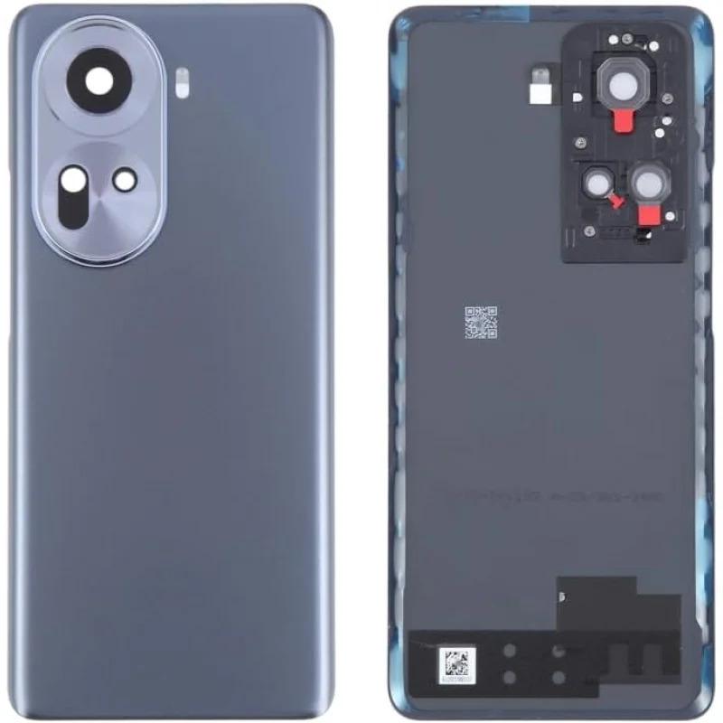 Back Cover for OPPO Reno11 Global Version Phone Back Cover with Camera Lens Rear Glass Panel