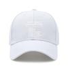 [Statement Baseball Cap] Cream Color Funny Print Polyester Adjustable Strap Outdoor Sports Dad Hat For Daily Wear