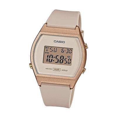 Relógio digital STANDARD DIGITAL para meninas LW204 Relógio empresarial fácil de operar [Casio] Mulheres, crianças, senhoras, crianças, à prova d'água, leve, fino,
