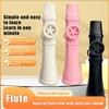 Flute-shaped Kazoo Instrument Wear-resistant ABS Kazoo Instrument Colored Flute  Performance