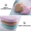 4pcs Reusable Makeup Remover Pads Makeup Removal Puffs Facial Sponge Puffs