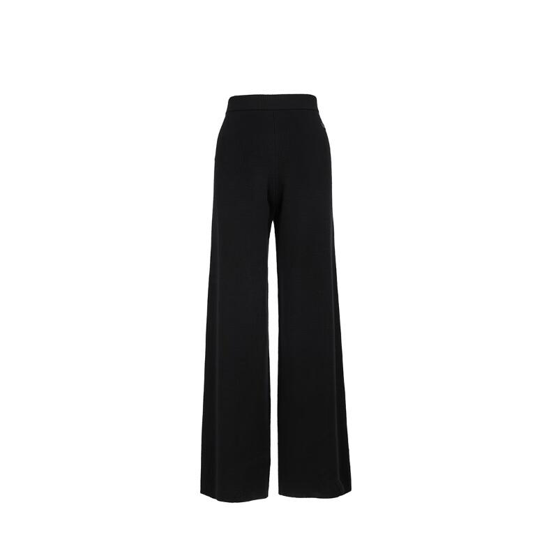VEROMODA Women's Wool Blend Elastic Waist Casual Flared Pants