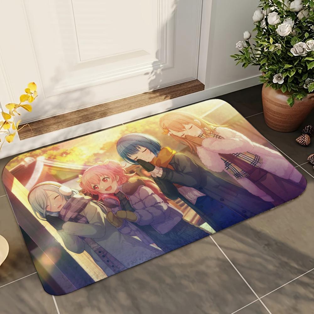 1pc Project S-Sekai Bathroom Absorbent Mats Anti-Slip Mats Home Decor Supplies Carpets Home Kitchen Floor Mats