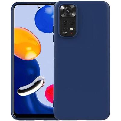 Protective Case - Silicone - Redmi Note 11/11S - Ultra-thin - Flexible - Navy Blue