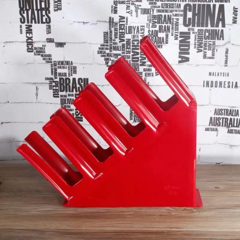 Oblique Four-Grid Disposable Coffee Cup Holder & Storage Rack