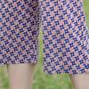 Women's Plus Size Summer Casual Set, Printed Top & Capri Pants (3XL-7XL)