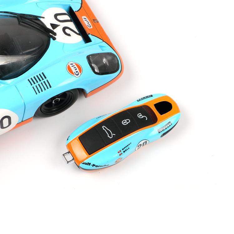 Porsche Bay Key Shell for New Cayenne, Panamera, 718, and Macan Models