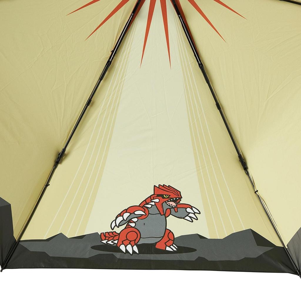 Pokemon Wpc. Folding Umbrella for Sun and Rain OTENKI TEAM Groudon & Charizard
