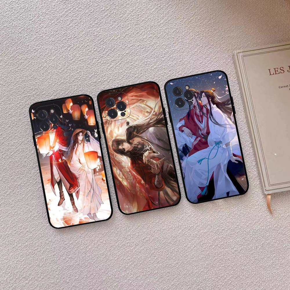 Heaven Officials Blessing Soft Back Phone Cover Case For IPhone 17 16 Pro Max 15 12 11 16e 13 Mini 14 15 Plus