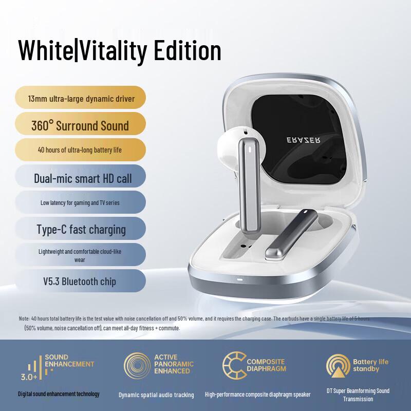 

Lenovo EK02 Wireless Bluetooth Earbuds